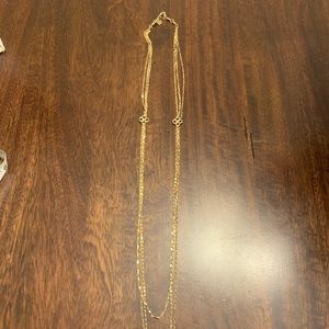 Stella & Dot Layering Necklace (gold)